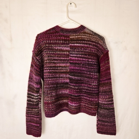 Madewell Space-Dyed Crewneck Sweater In Spacedye Verbena - Picture 7 of 13